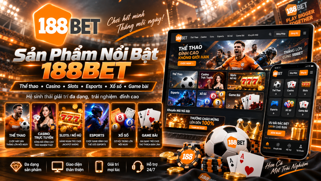 Sản phẩm nổi bật 188BET